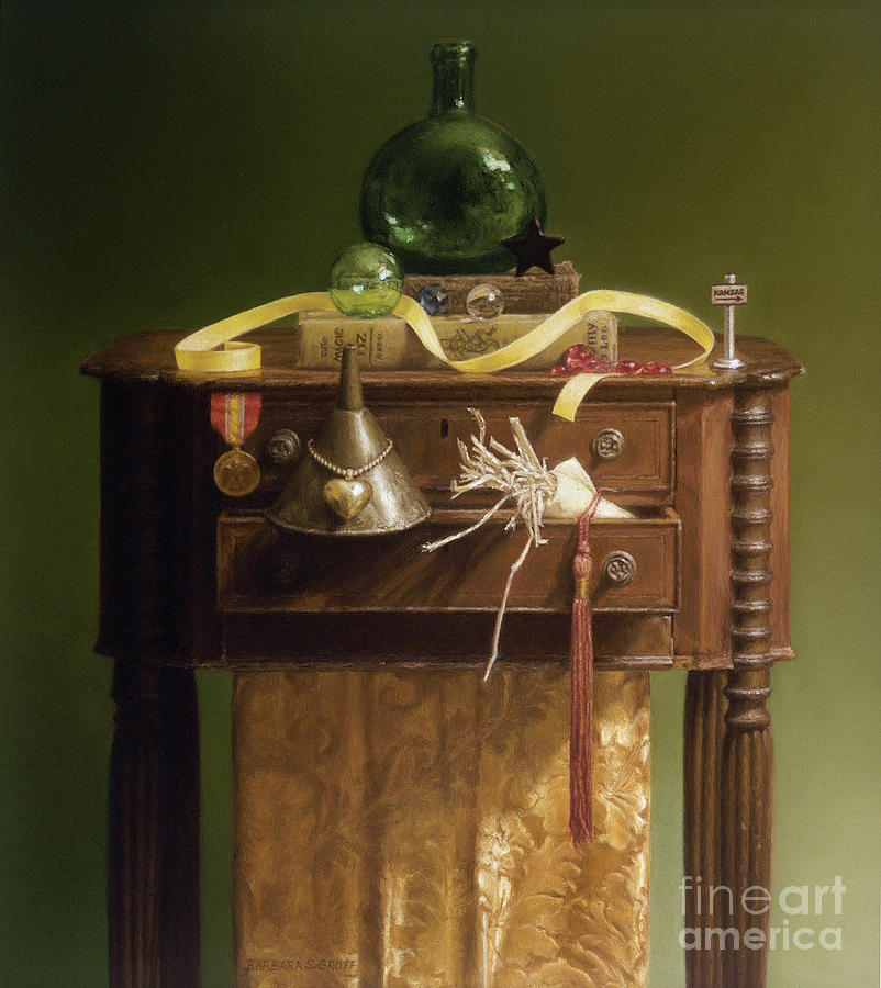Still Life Painting - Oz Revisited by Barbara Groff Still Life Painting - Oz Revisited by Barbara Groff