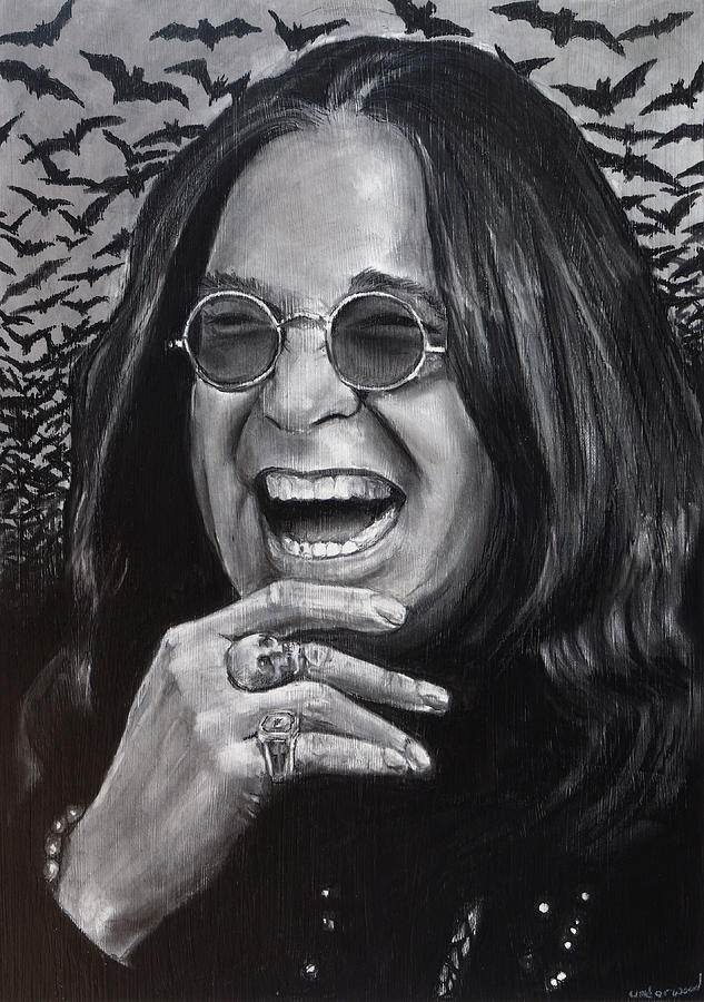 Ozzy Drawing by William Underwood