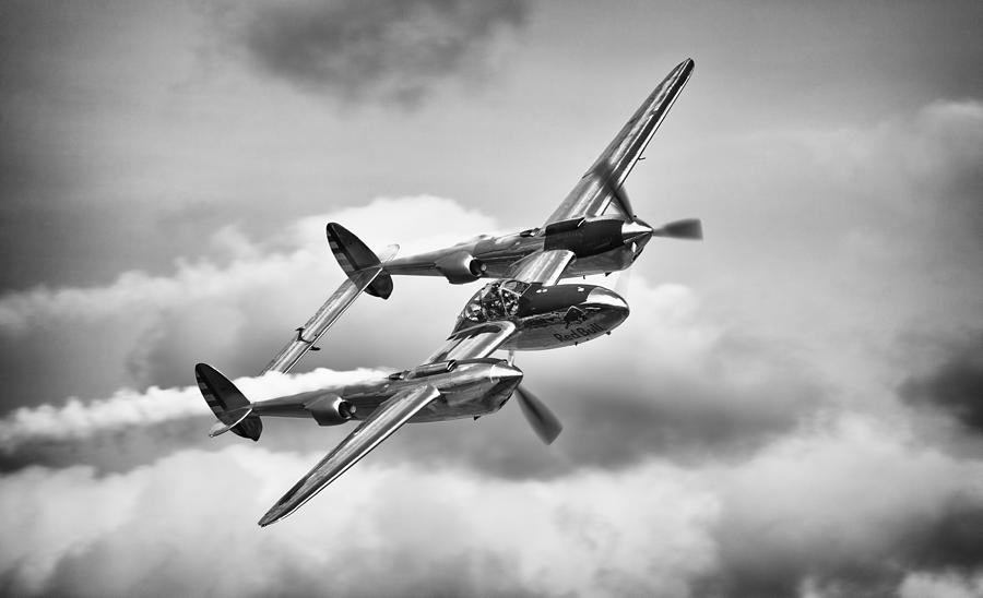 P-38 Lightning Photograph by Ian Merton