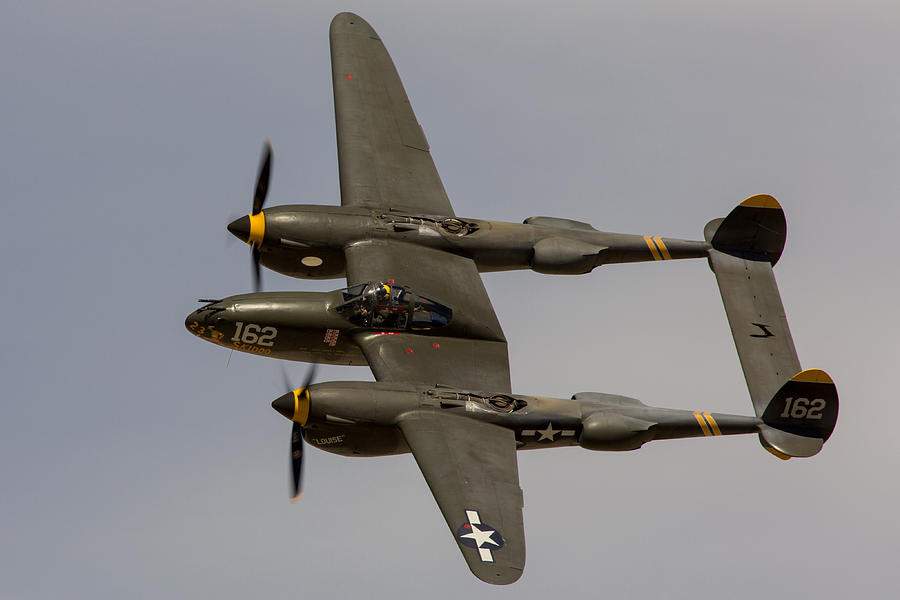 P-38 Skidoo Photograph by John Daly