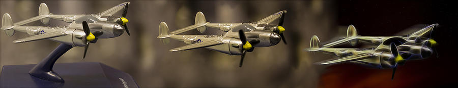 P-38 Transform Photograph by Gregg Ott