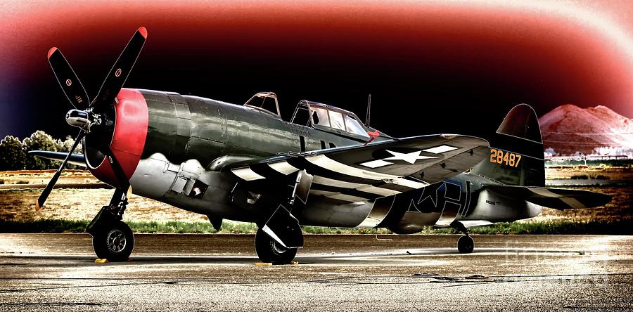 P-47 Thunderbolt Bolted Photograph by Gus McCrea