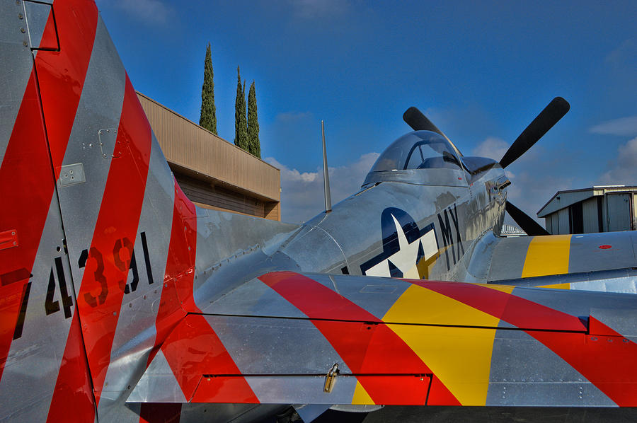 February Photograph - P-51 D - February by Tommy Anderson