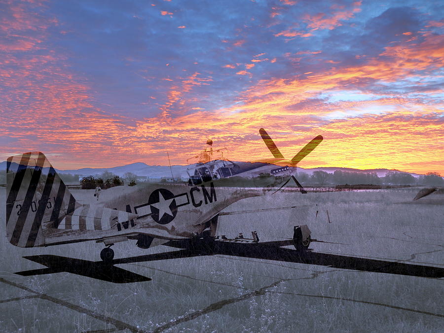 P-51 Ghosts Of The Past Photograph