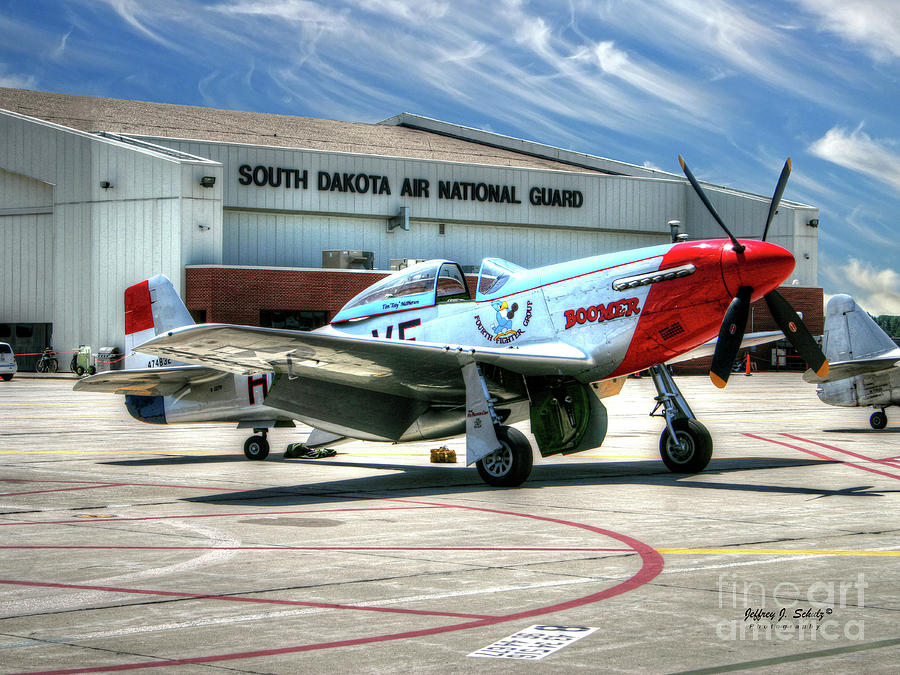 P-51 Mustang - 1 Photograph by Jeffrey Schulz