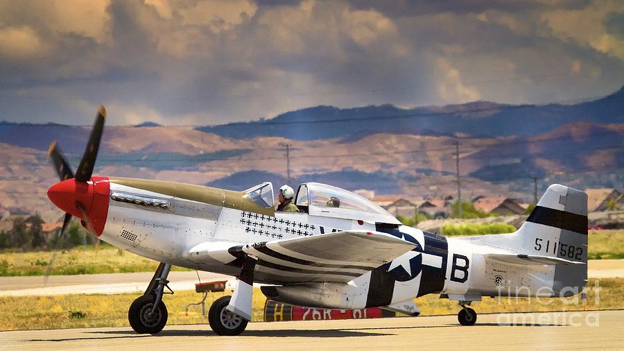 P-51 Mustang Dolly  Photograph by Gus McCrea