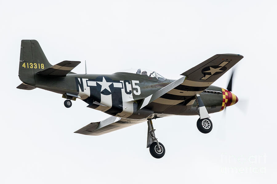 P-51 Mustang - Frensi Digital Art by Airpower Art