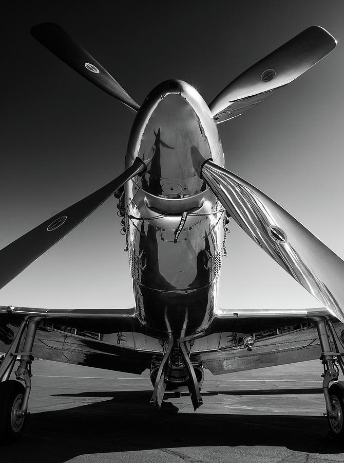 P51 Photograph - P-51 Mustang by John Hamlon