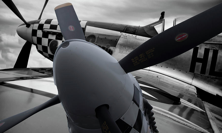 P-51 Perspectives Photograph by Dean Ginther