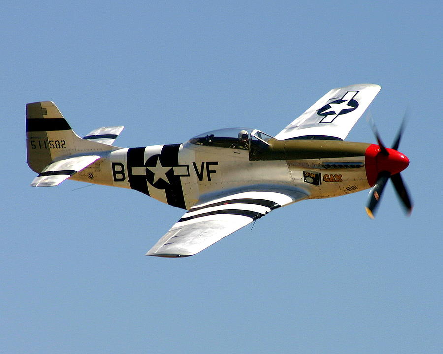 P-51 Spam Can Photograph by Camm Kirk - Fine Art America