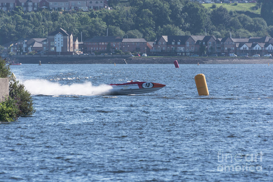P1 Powerboats 3 Photograph by Steve Purnell