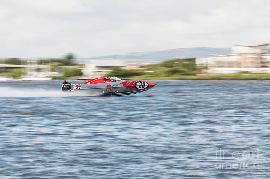 P1 Powerboats 6 Photograph by Steve Purnell
