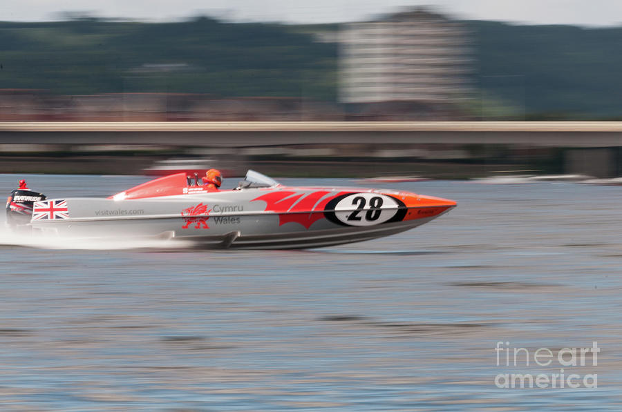 P1 Powerboats 7 Photograph by Steve Purnell