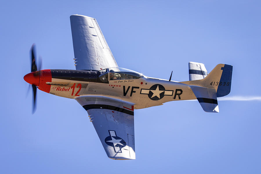 P51D Mustang at Reno Air Races Photograph by John King | Fine Art America