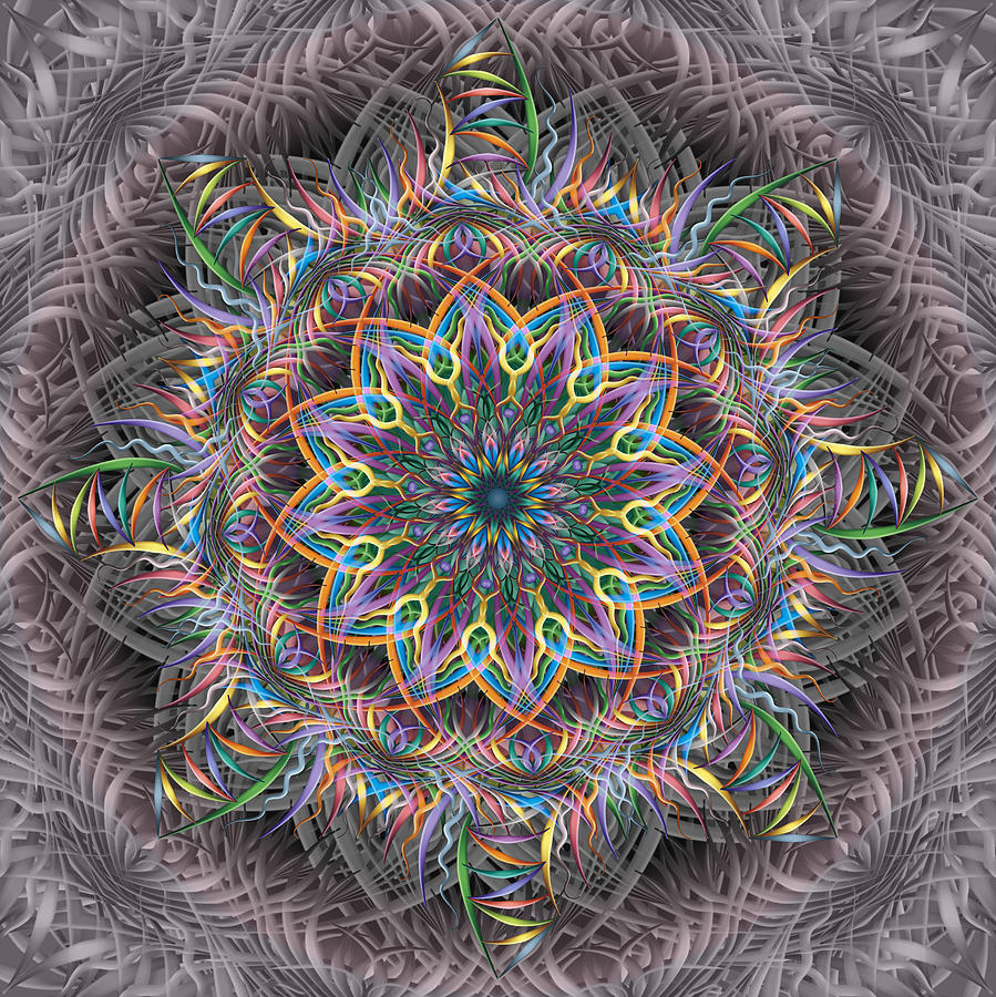 Perpetual Motion Digital Art by Becky Titus