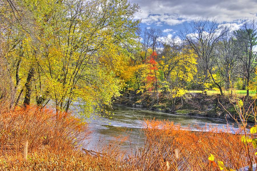 PA Country Roads - Autumn Colorfest No. 1 - Along Fishing Creek Near Rupert Columbia County Photograph by Michael Mazaika