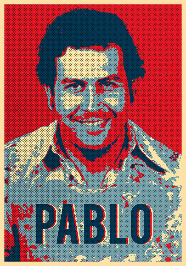 Pablo Escobar Hope Pop Art Digital Art by Carlos V