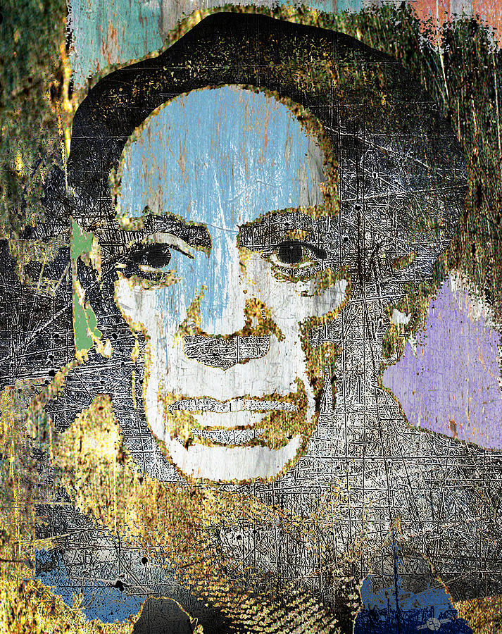 Abstract Mixed Media - Pablo Picasso 2 by Tony Rubino