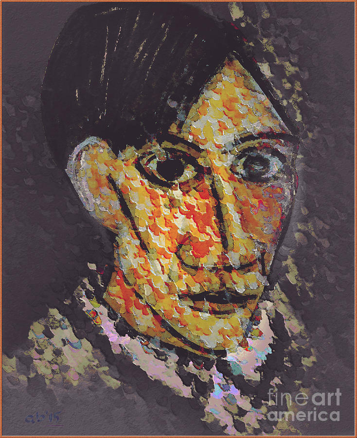 Pablo Picasso Portrait Painting by Ante Barisic