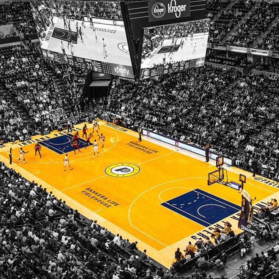 Indianapolis Photograph - #pacers #pacersgamenight #pacersvsspurs by David Haskett II