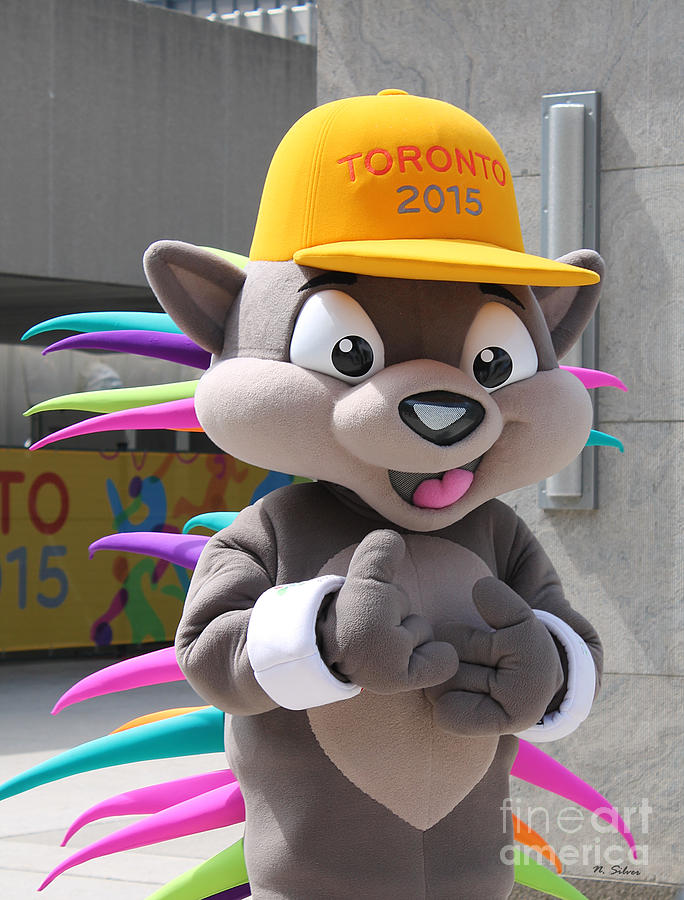 Pachi The Porcupine  Pan Am Mascot Photograph by Nina Silver