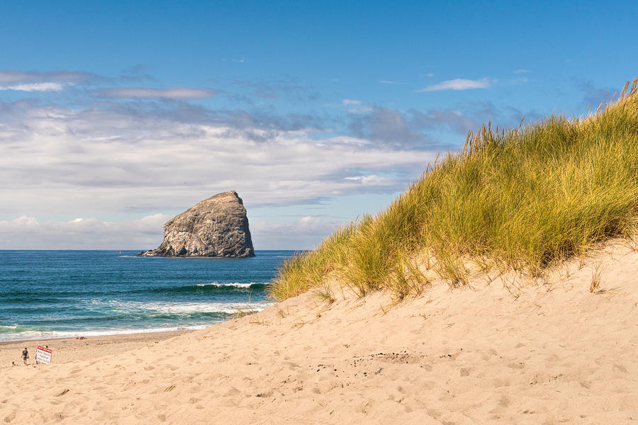 Pacific Beach Haystack Photograph by Michael Hope