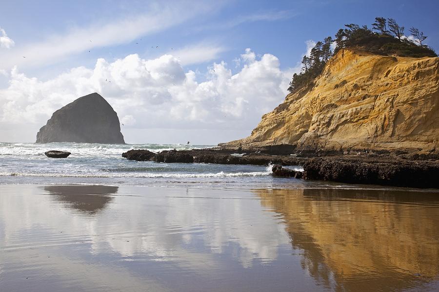 Beach Photograph - Pacific City, Oregon, United States Of by Craig Tuttle