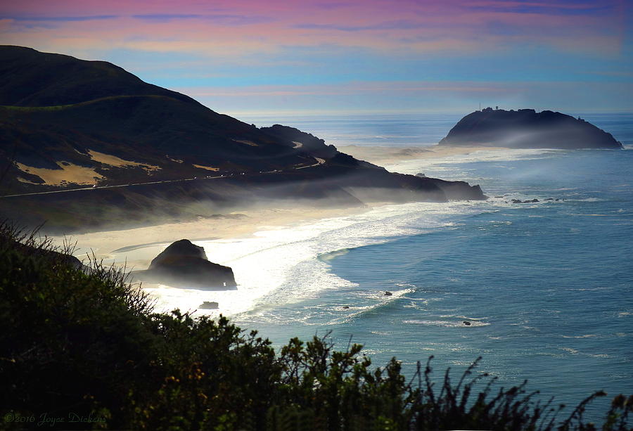 Pacific Coast Highway At Point Sur CA Photograph by Joyce Dickens