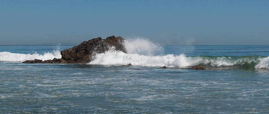 Pacific Coast Rock Photograph