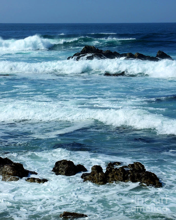 Pacific Coast Seascape Photograph Photograph by Kristen Fox