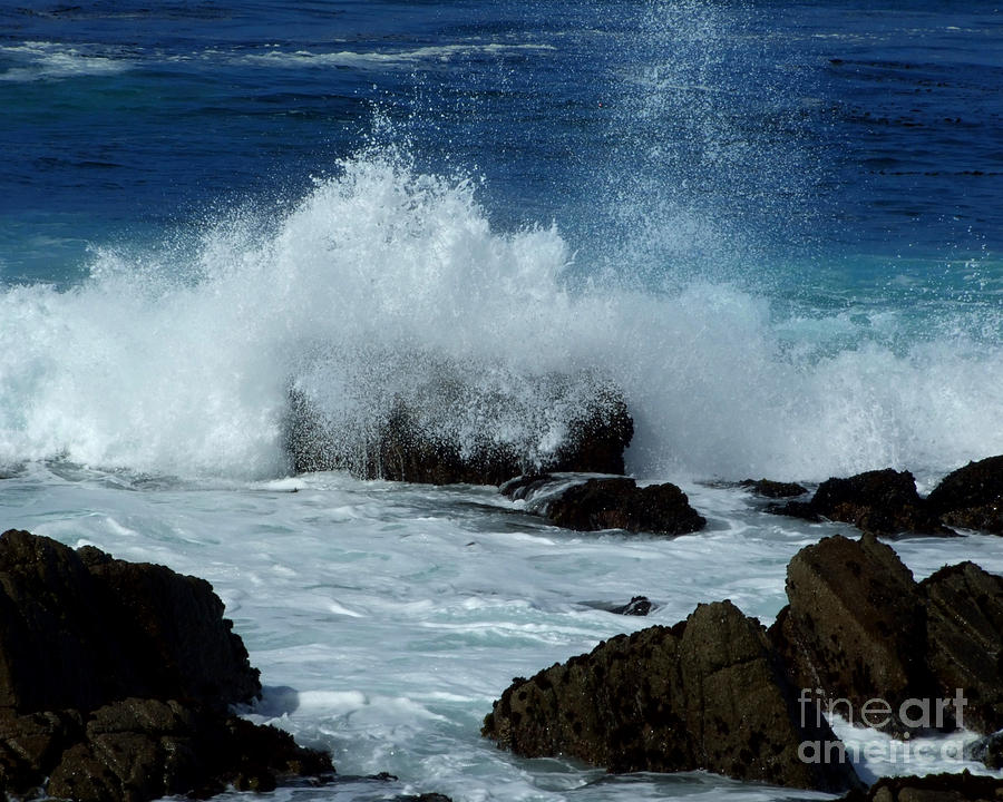 Pacific Coast Waves 2 Photograph Photograph by Kristen Fox