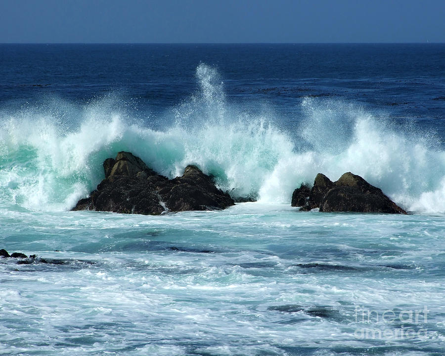 Pacific Coast Waves Photograph Photograph by Kristen Fox