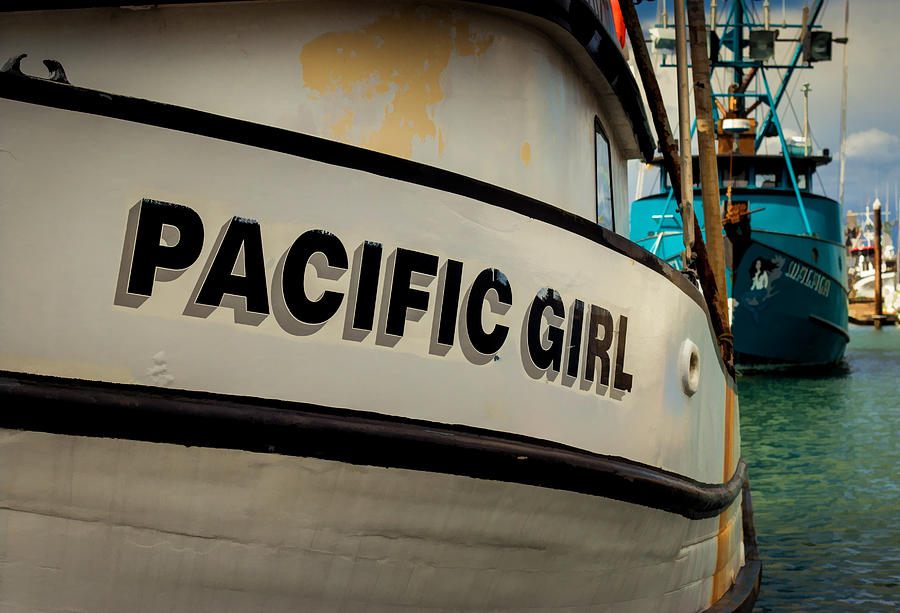 Boat Photograph - Pacific Girl by Gina Marie Gothe