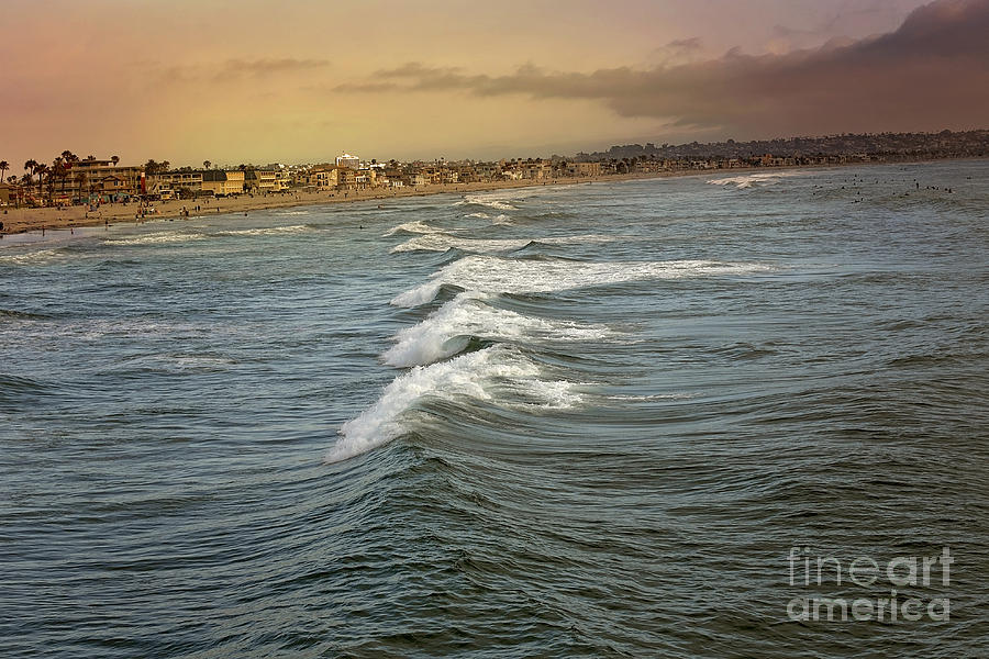 San Diego Photograph - Pacific Ocean by Joenne Hartley