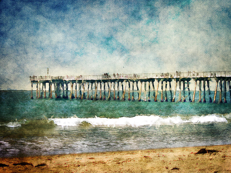 Pacific Ocean Pier Photograph by Phil Perkins