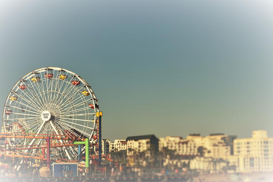 Pacific Park Santa Monica Photograph by Lkb Art And Photography