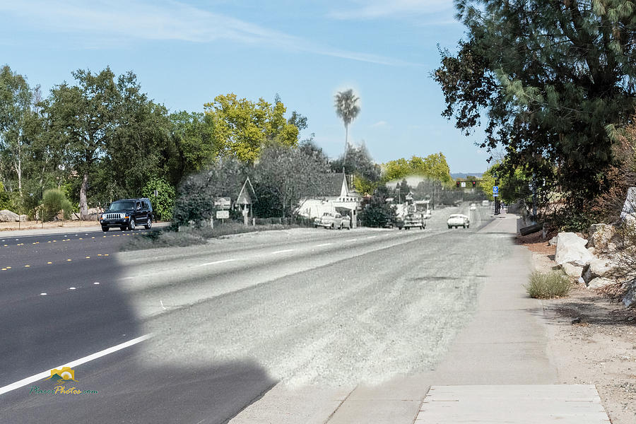 Pacific Street Then and Now Photograph by Jim Thompson