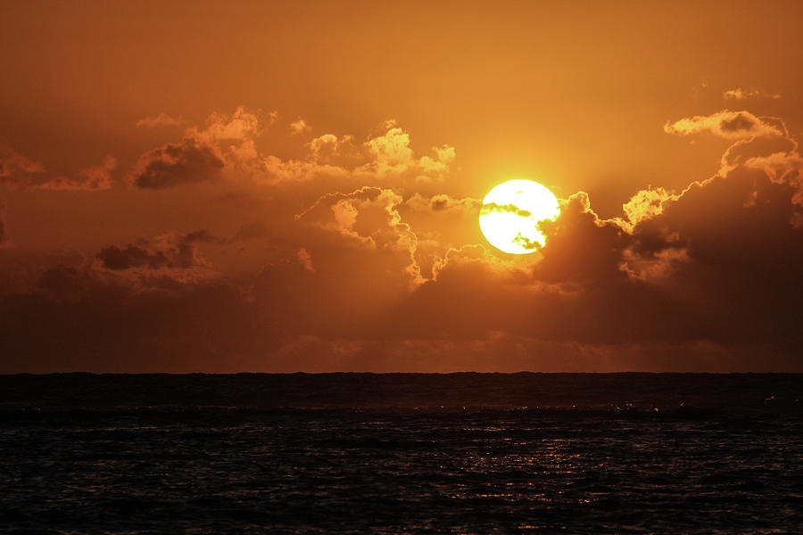 Sunset Photograph - Pacific Sunrise by Dee Johnson