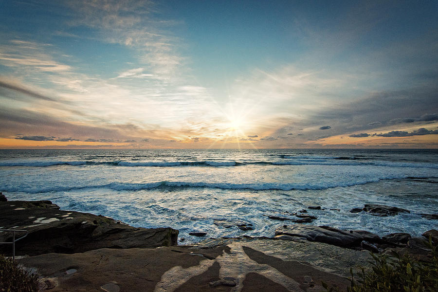 Pacific Sunset Photograph by Joan Baker - Fine Art America