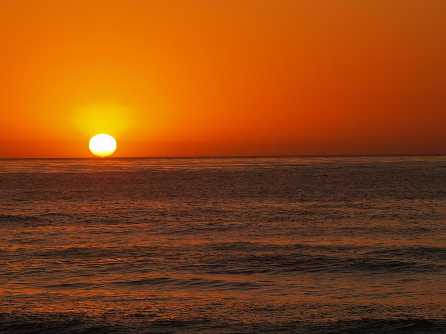 Sunset Photograph - Pacific Sunset by Richard Mansfield