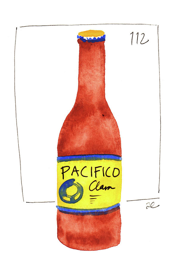 Pacifico  Painting by Anna Elkins