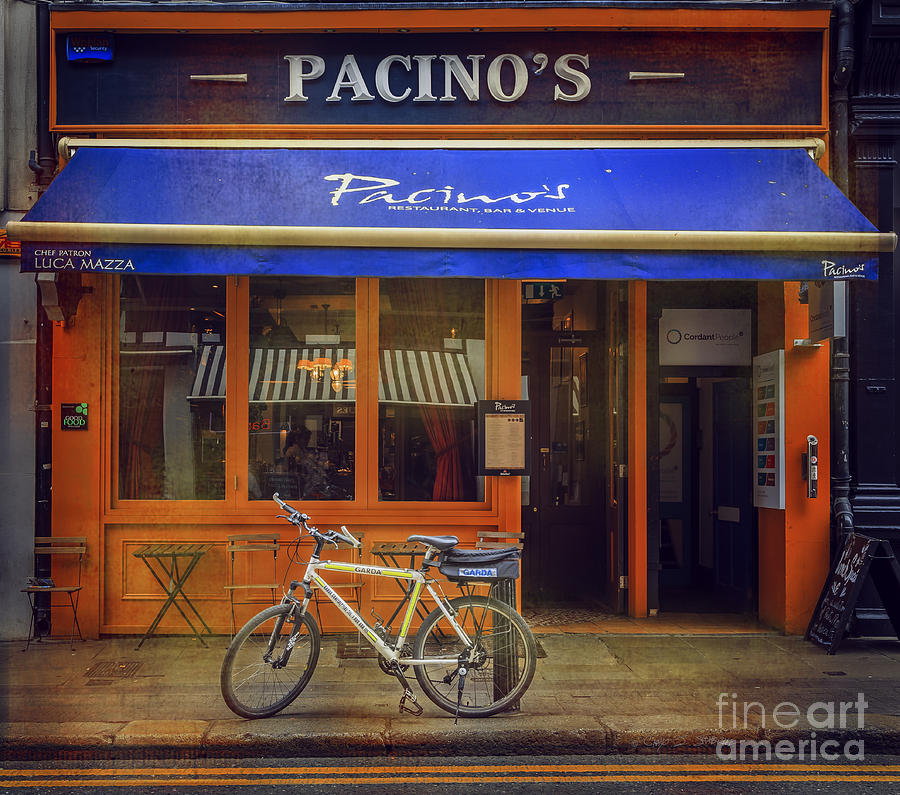 Transportation Photograph - Pacinos Garda Bicycle by Craig J Satterlee