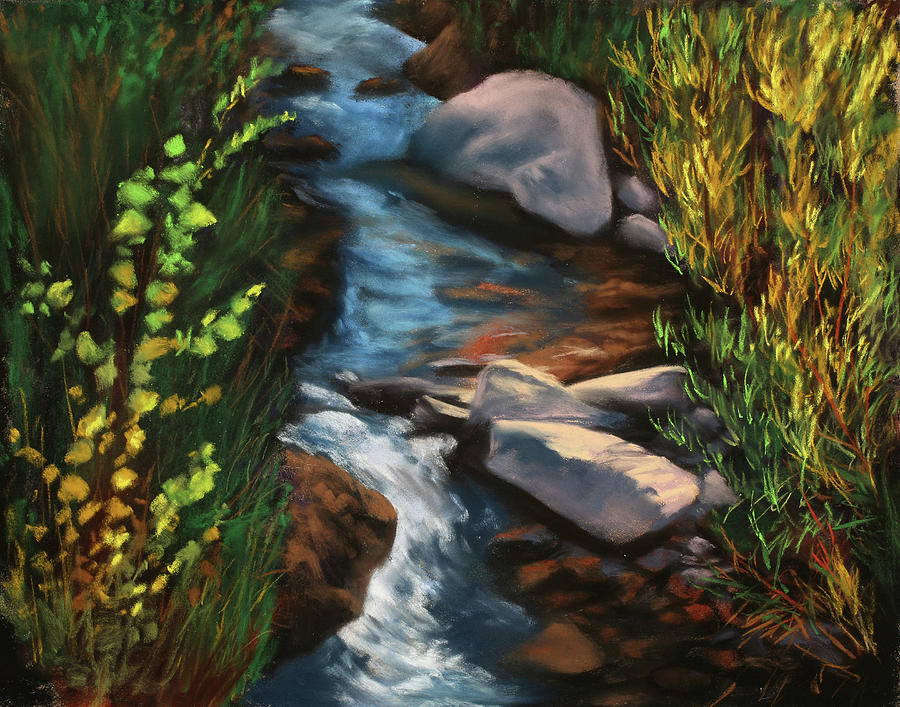 Pack Creek Painting by Sandi Snead