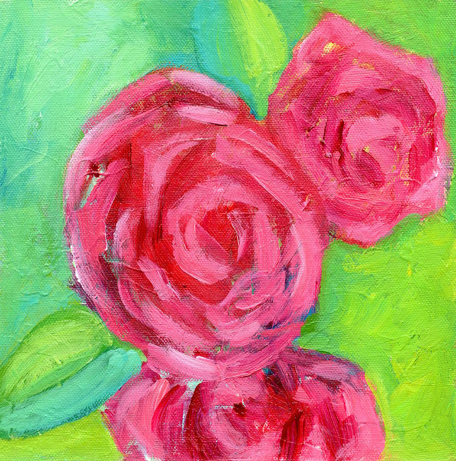 Pack Your Rose Colored Glasses 1 Painting by Marcy Brennan