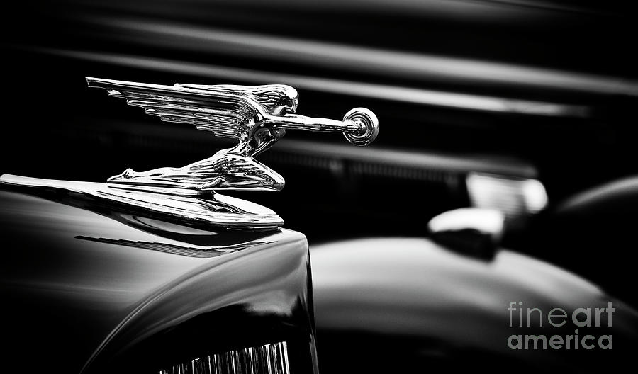 Goddess of Speed Hood Ornament Photograph by Tim Gainey