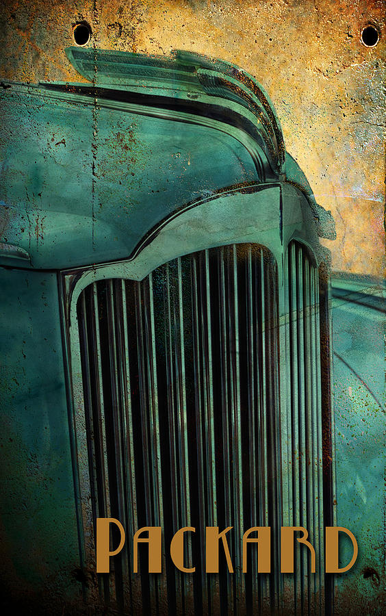 Packard Digital Art by Greg Sharpe