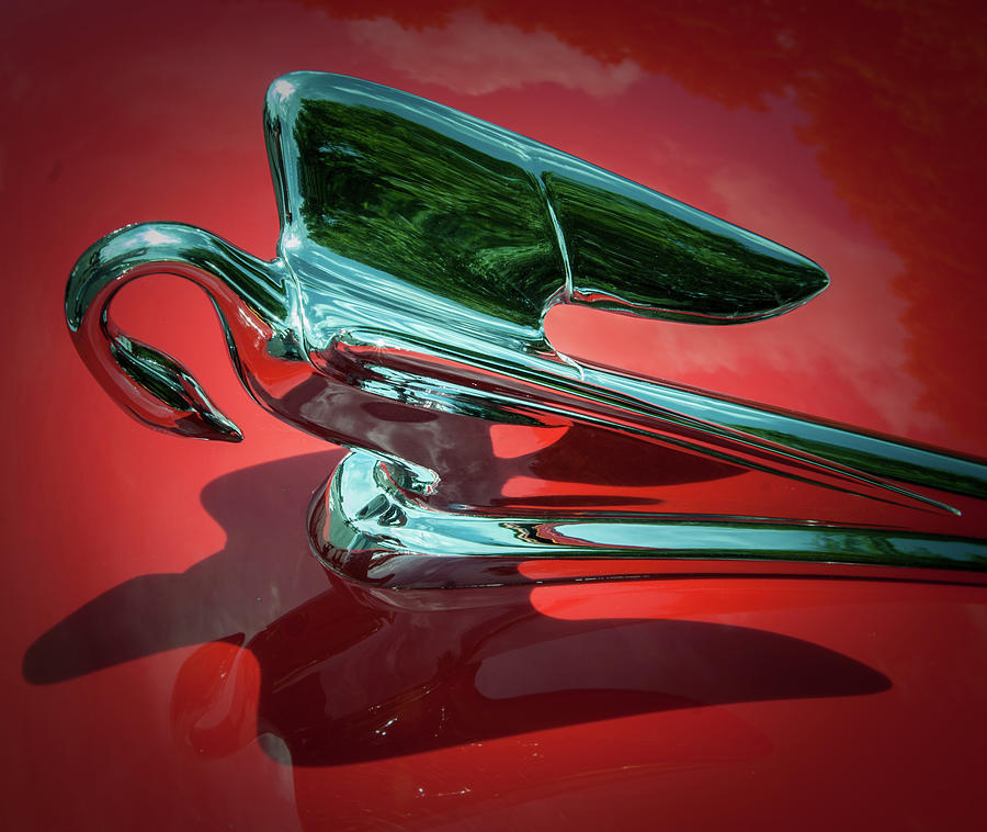 Packard Caribbean Hood Ornament Photograph by Samuel M Purvis III ...