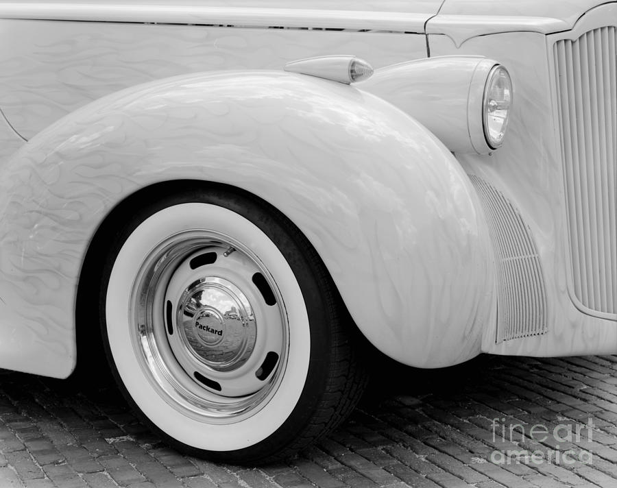 Packard On Fire Photograph by Ken DePue