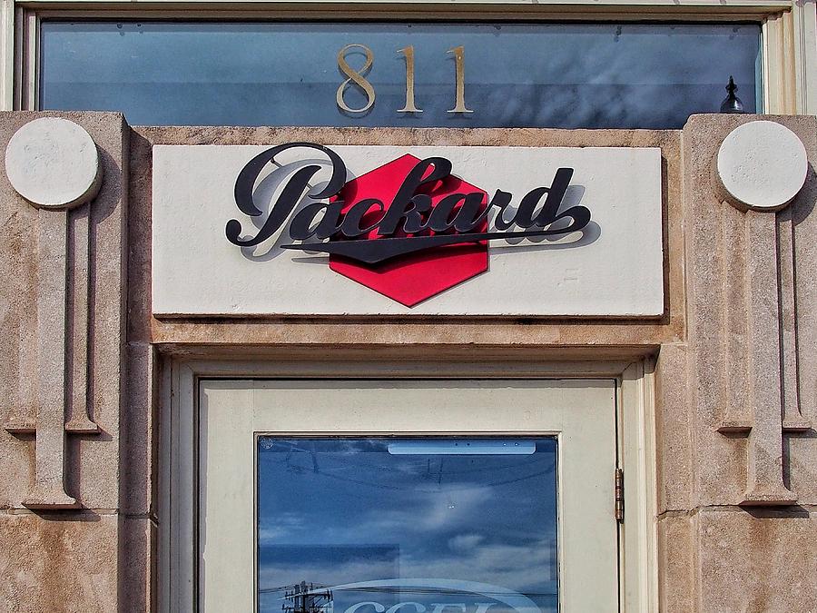 Packard Sign Photograph by Buck Buchanan
