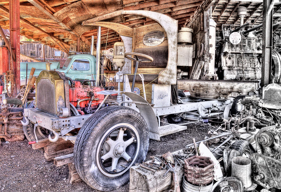 Impressionism Photograph - Packard Truck by Paul Cannon